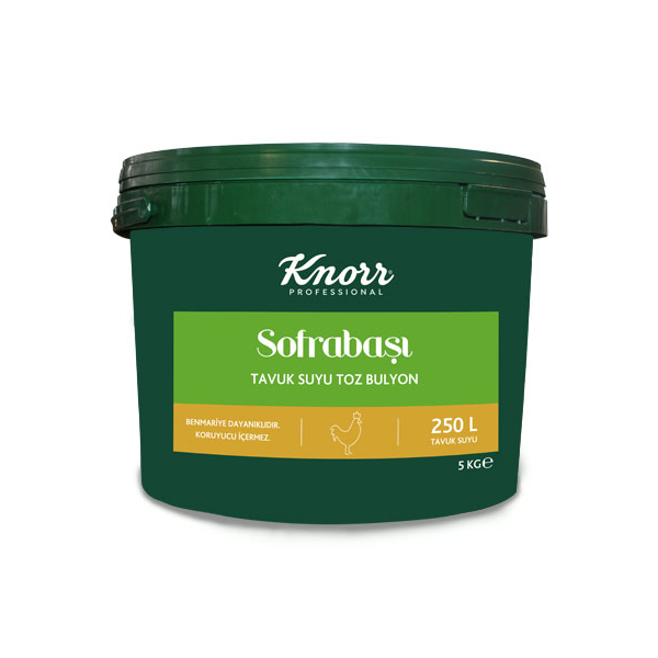 Knorr Sofrabaşı Broth Powder Bouillon 5Kg