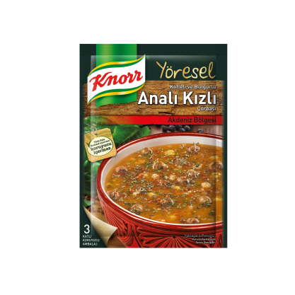 Knorr Regional Analı Kızlı Soup