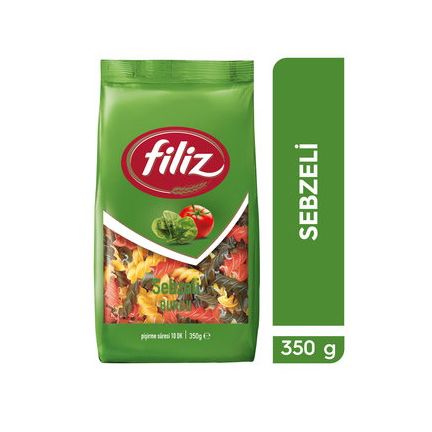 Filiz Spiral Pasta With Vegetables