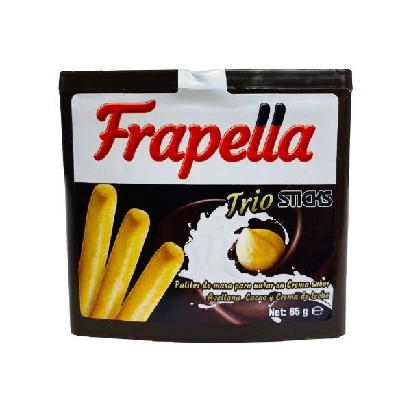 Frapella Trio sticks Cream Cacao with Nuts