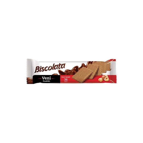 Biscolata Veni Hazelnut Chocolate Wafer
