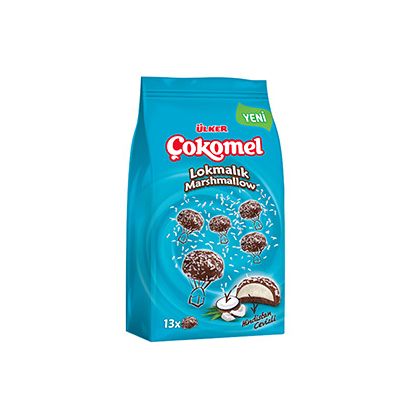 Ülker Çokomel Snack Marshmallow Coconut