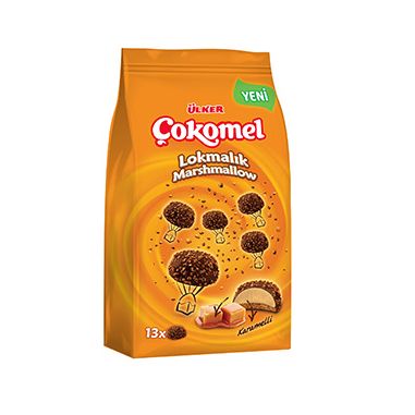 Ülker Çokomel Snack Marshmallow Caramel