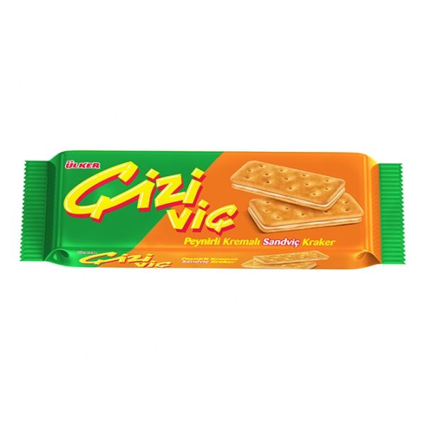 Ülker Çizivic Cheese Cream Sandwich Cracker