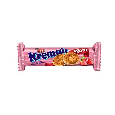 Ülker Strawberry Cream Biscuits
