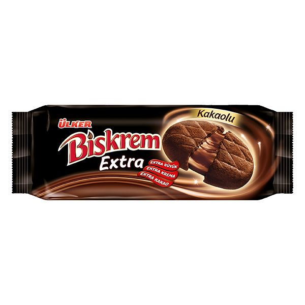 Ülker Biskrem Extra Cacao Bıscuıt