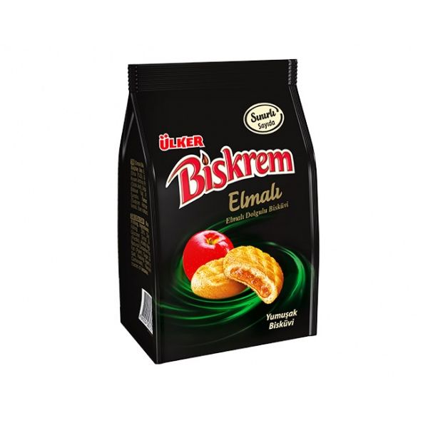 Ülker Biskrem Apple Flavored Biscuits