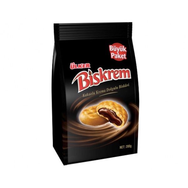 Ülker Biskrem Cocoa Cream Biscuits 200gr