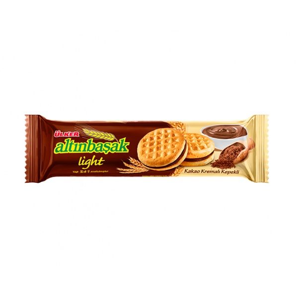 Ülker Altınbaşak Light Wholemeal with Cocoa Cream Bıscuits
