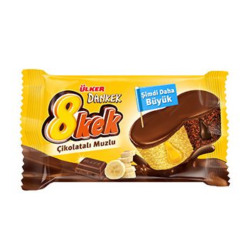 Ülker Dankek Chocolate & Banana Cake