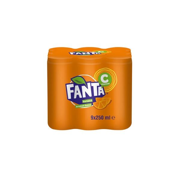 Fanta 250ML x 9