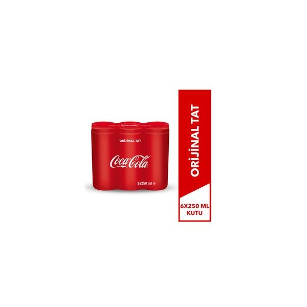 Coca Cola 6X250Ml Tin