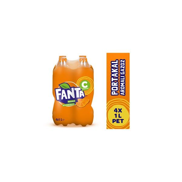 Fanta 4x1L Pet