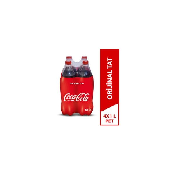 Coca Cola 4x1L Pet