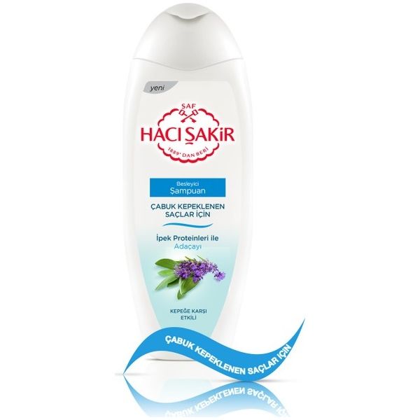 Hacısakır Hair Sage Shampoo for Quick Dandruff