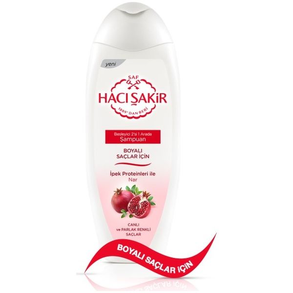 Hacısakır Pomegranate Shampoo for Colored Hair