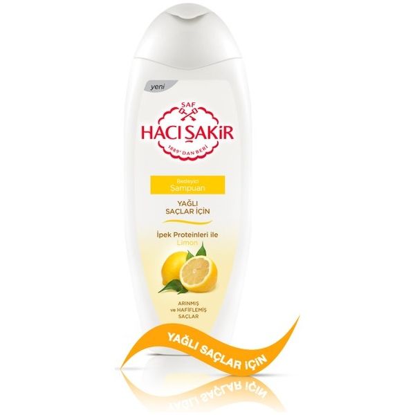 Hacısakır Oily Hair Lemon Shampoo