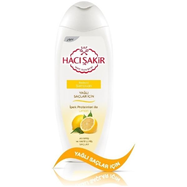 Hacısakır Oily Hair Lemon Shampoo