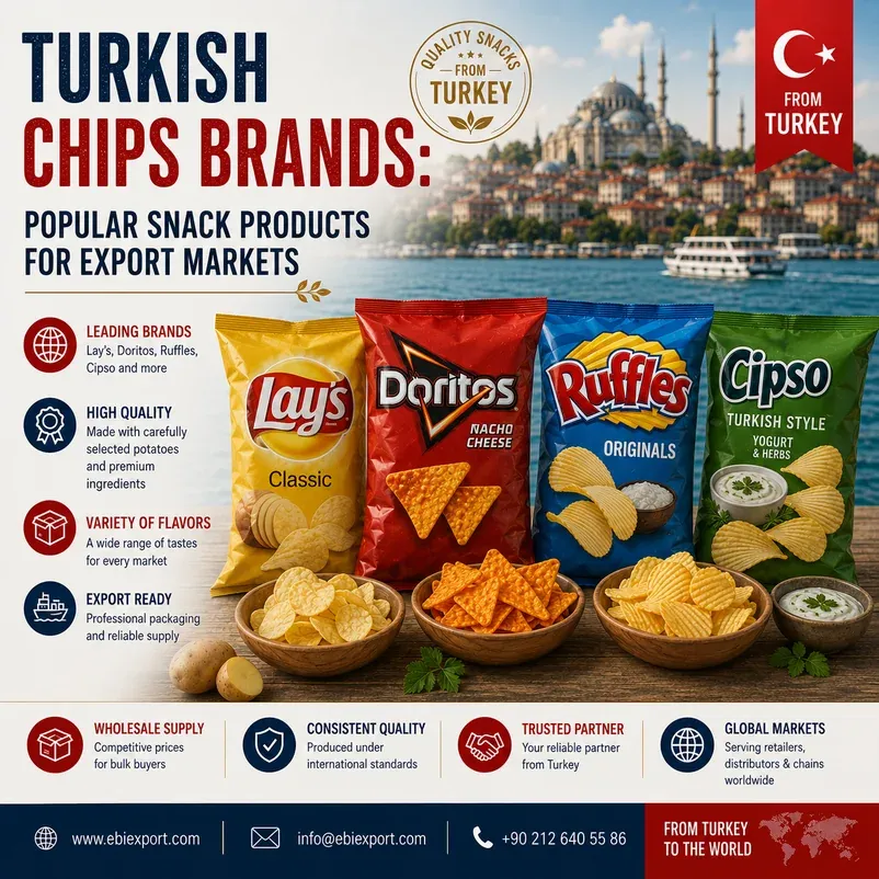 Turkish Chips Brands: Popular Snack Products for Export Markets