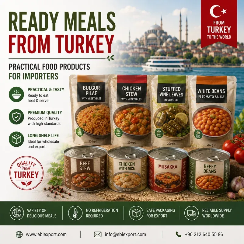 Ready Meals from Turkey: Practical Food Products for Importers